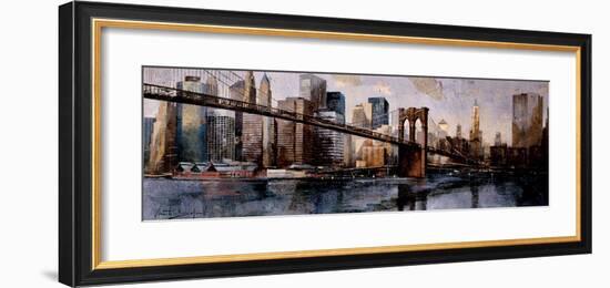 Going to the City-Marti Bofarull-Framed Giclee Print