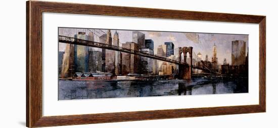 Going to the City-Marti Bofarull-Framed Giclee Print