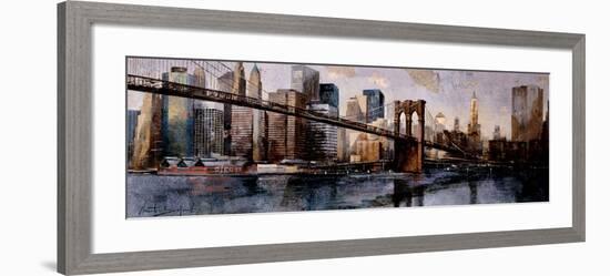 Going to the City-Marti Bofarull-Framed Giclee Print