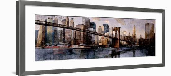 Going to the City-Marti Bofarull-Framed Giclee Print