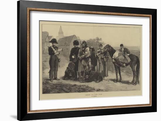 Going to the Fair-Guillaume Regamey-Framed Giclee Print