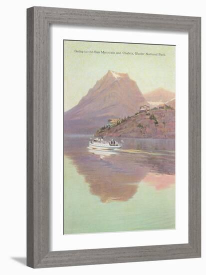 Going-To-The-Sun Mountain, Glacier Park-null-Framed Art Print