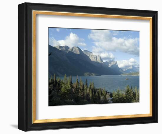 Going to the Sun Road, Glacier National Park, Montana, USA-Ethel Davies-Framed Photographic Print