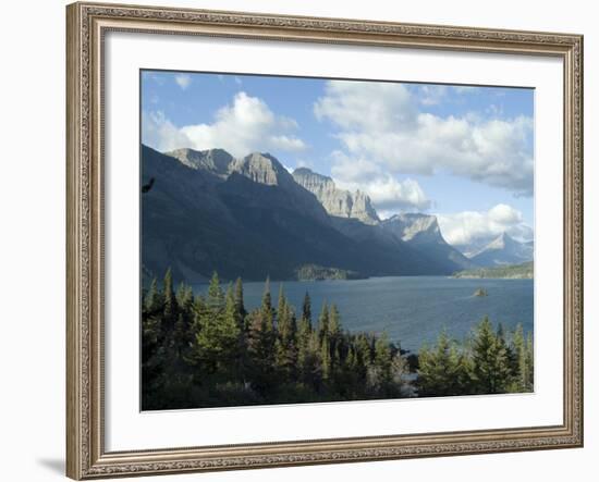 Going to the Sun Road, Glacier National Park, Montana, USA-Ethel Davies-Framed Photographic Print