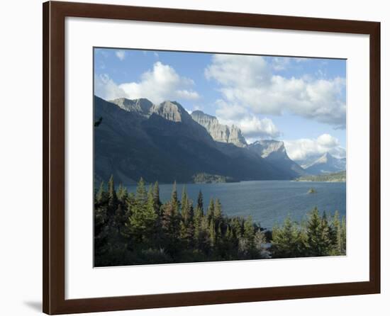 Going to the Sun Road, Glacier National Park, Montana, USA-Ethel Davies-Framed Photographic Print