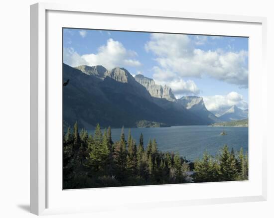 Going to the Sun Road, Glacier National Park, Montana, USA-Ethel Davies-Framed Photographic Print