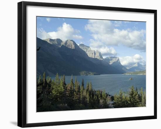 Going to the Sun Road, Glacier National Park, Montana, USA-Ethel Davies-Framed Photographic Print