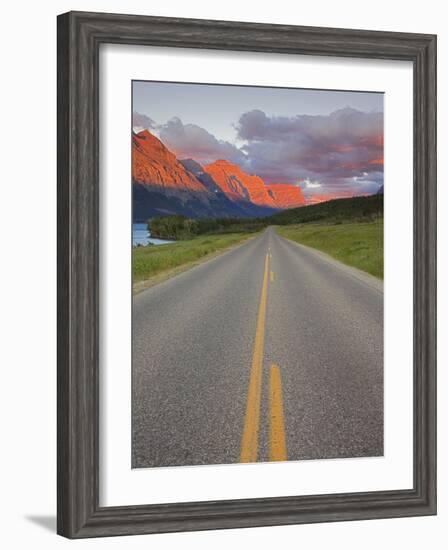 Going-To-The-Sun Road, Glacier National Park, Montana, USA-Charles Gurche-Framed Photographic Print