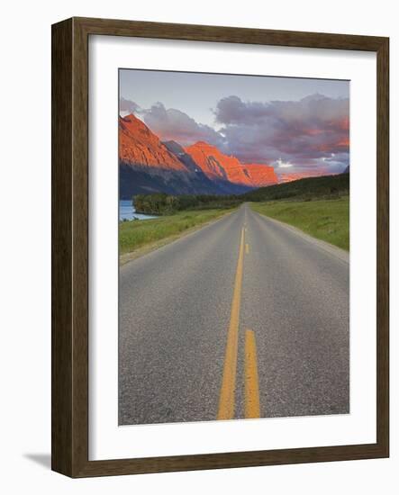 Going-To-The-Sun Road, Glacier National Park, Montana, USA-Charles Gurche-Framed Photographic Print