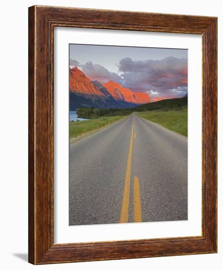 Going-To-The-Sun Road, Glacier National Park, Montana, USA-Charles Gurche-Framed Photographic Print