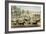 Going to the Trot-Currier & Ives-Framed Giclee Print