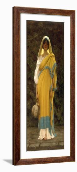 Going to the Well, 1898-John William Godward-Framed Giclee Print