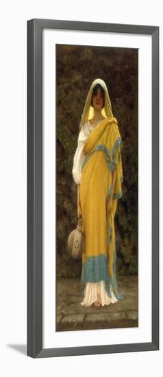 Going to the Well, 1898-John William Godward-Framed Giclee Print