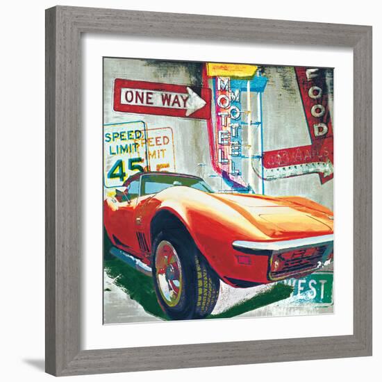 Going West-Ray Foster-Framed Art Print