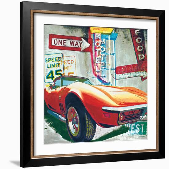 Going West-Ray Foster-Framed Art Print