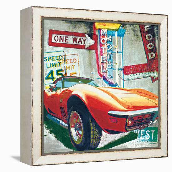 Going West-Ray Foster-Framed Stretched Canvas