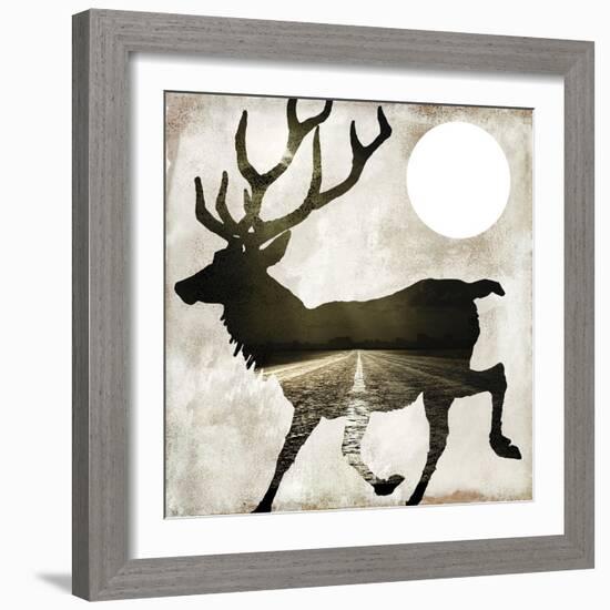 Going Wild I-Color Bakery-Framed Giclee Print