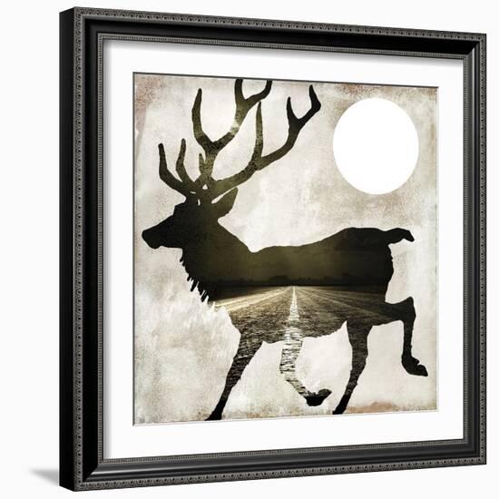 Going Wild I-Color Bakery-Framed Giclee Print