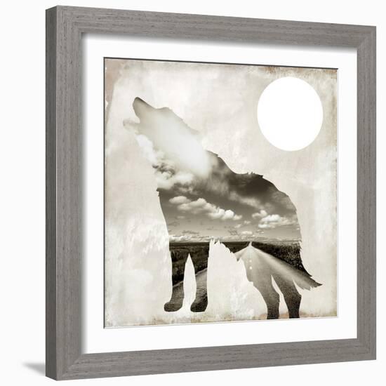 Going Wild IV-Color Bakery-Framed Giclee Print