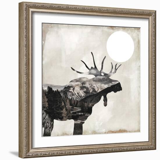 Going Wild V-Color Bakery-Framed Giclee Print