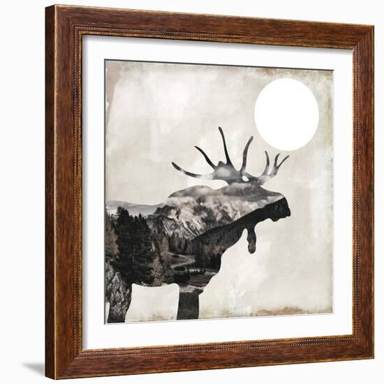 Going Wild V-Color Bakery-Framed Giclee Print