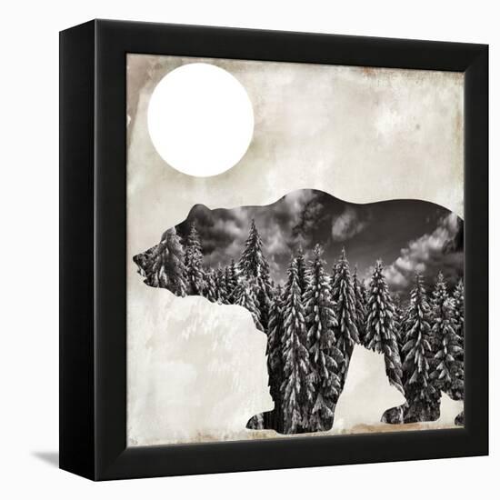 Going Wild VI-Color Bakery-Framed Premier Image Canvas