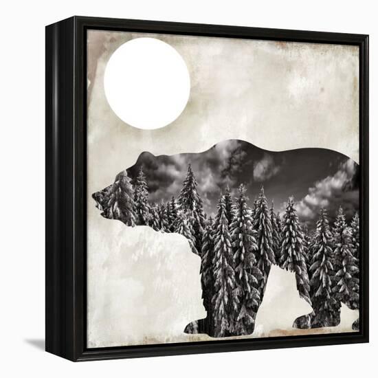 Going Wild VI-Color Bakery-Framed Premier Image Canvas