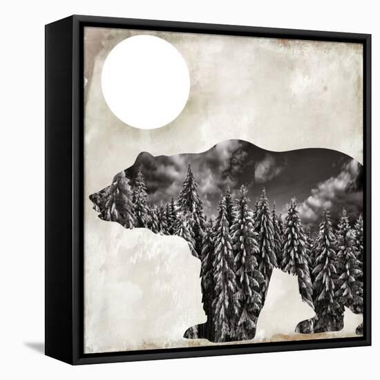 Going Wild VI-Color Bakery-Framed Premier Image Canvas