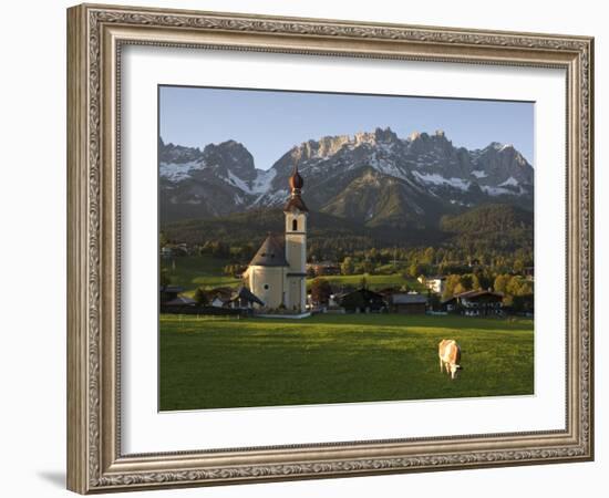 Going, Wilder Kaiser Mountains, Tirol, Austria-Doug Pearson-Framed Photographic Print