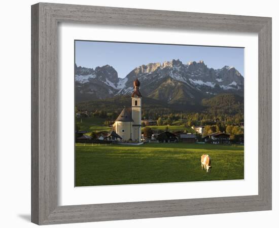 Going, Wilder Kaiser Mountains, Tirol, Austria-Doug Pearson-Framed Photographic Print