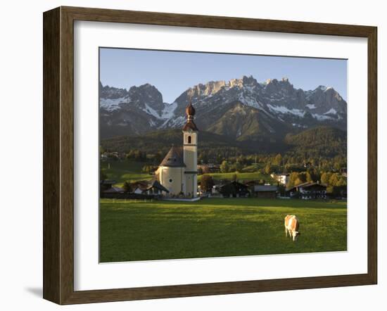 Going, Wilder Kaiser Mountains, Tirol, Austria-Doug Pearson-Framed Photographic Print