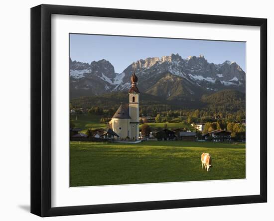 Going, Wilder Kaiser Mountains, Tirol, Austria-Doug Pearson-Framed Photographic Print