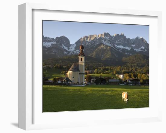 Going, Wilder Kaiser Mountains, Tirol, Austria-Doug Pearson-Framed Photographic Print