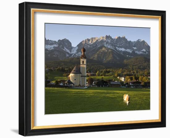 Going, Wilder Kaiser Mountains, Tirol, Austria-Doug Pearson-Framed Photographic Print