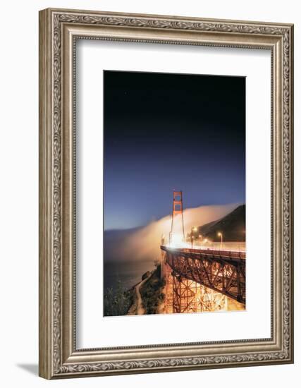 Going With The Flow Morning Fog Golden Gate Bridge Vista-Vincent James-Framed Photographic Print