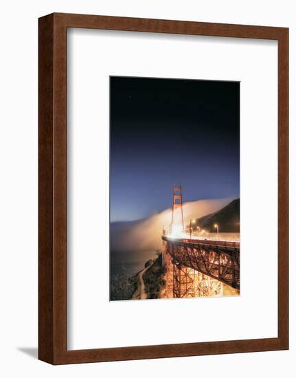 Going With The Flow Morning Fog Golden Gate Bridge Vista-Vincent James-Framed Photographic Print