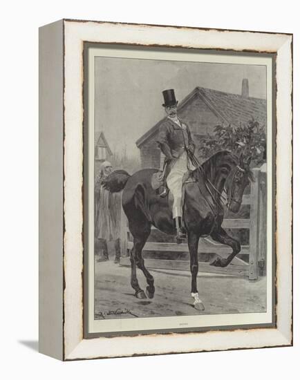 Going-Richard Caton Woodville II-Framed Premier Image Canvas