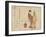 Gokuin Sen'Emon to Okuri No Onna-Katsushika Hokusai-Framed Giclee Print