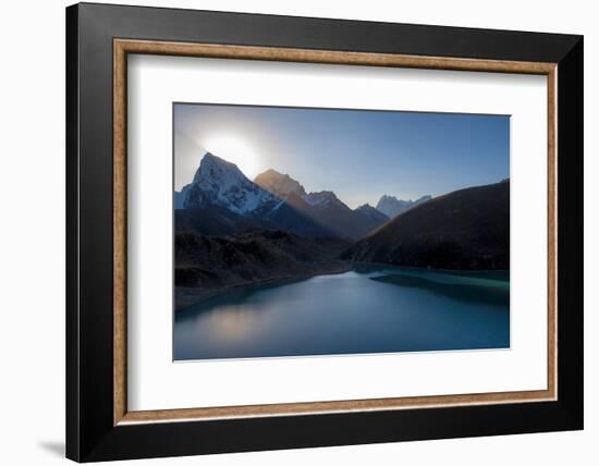 Gokyo Lake in the Everest Region, Himalayas, Nepal, Asia-Alex Treadway-Framed Photographic Print