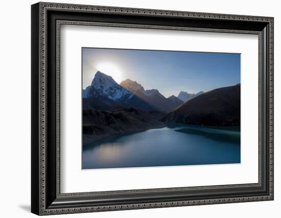 Gokyo Lake in the Everest Region, Himalayas, Nepal, Asia-Alex Treadway-Framed Photographic Print