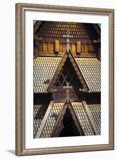 Gol Stave Church, Norwegian Folk Museum, Bygdoy Peninsula, Oslo, Norway, Scandinavia, Europe-Doug Pearson-Framed Photographic Print