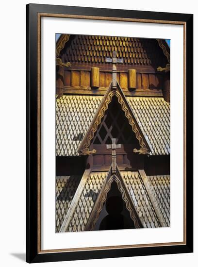 Gol Stave Church, Norwegian Folk Museum, Bygdoy Peninsula, Oslo, Norway, Scandinavia, Europe-Doug Pearson-Framed Photographic Print