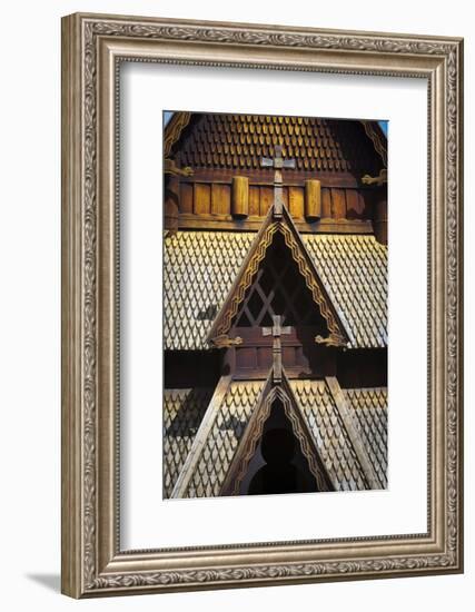 Gol Stave Church, Norwegian Folk Museum, Bygdoy Peninsula, Oslo, Norway, Scandinavia, Europe-Doug Pearson-Framed Photographic Print