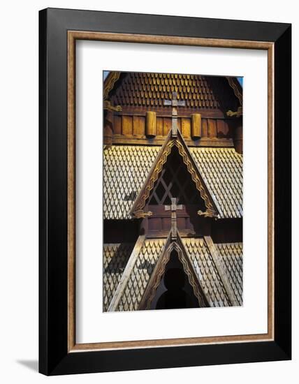 Gol Stave Church, Norwegian Folk Museum, Bygdoy Peninsula, Oslo, Norway, Scandinavia, Europe-Doug Pearson-Framed Photographic Print