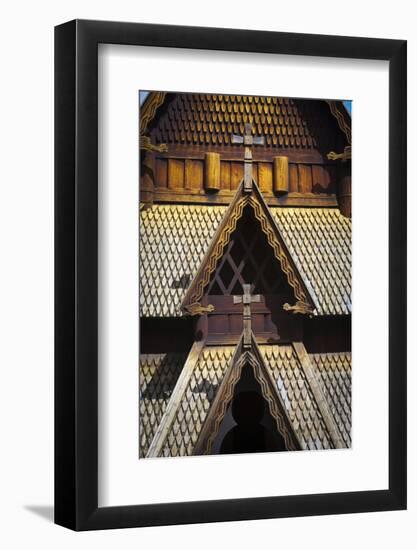 Gol Stave Church, Norwegian Folk Museum, Bygdoy Peninsula, Oslo, Norway, Scandinavia, Europe-Doug Pearson-Framed Photographic Print