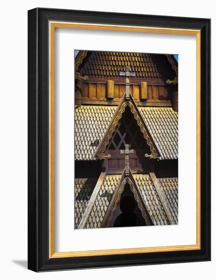 Gol Stave Church, Norwegian Folk Museum, Bygdoy Peninsula, Oslo, Norway, Scandinavia, Europe-Doug Pearson-Framed Photographic Print