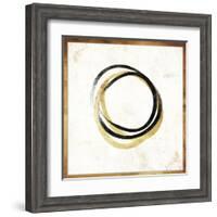 Gold Abstract II-Jace Grey-Framed Art Print