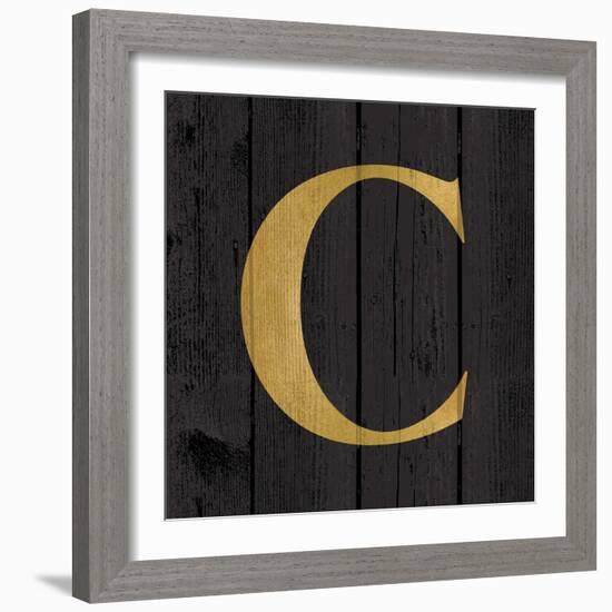 Gold Alphabet C-N. Harbick-Framed Premium Giclee Print