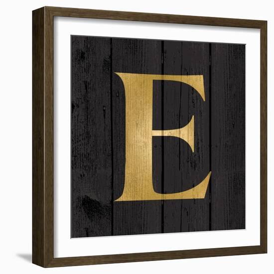 Gold Alphabet E-N. Harbick-Framed Art Print