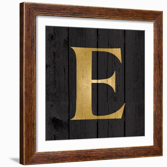 Gold Alphabet E-N. Harbick-Framed Art Print